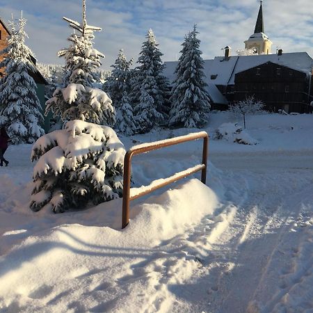 Schneeberg Apartmany Boží Dar Buitenkant foto